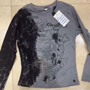 Boys Ed Hardy Long Sleeved Shirt Size Small